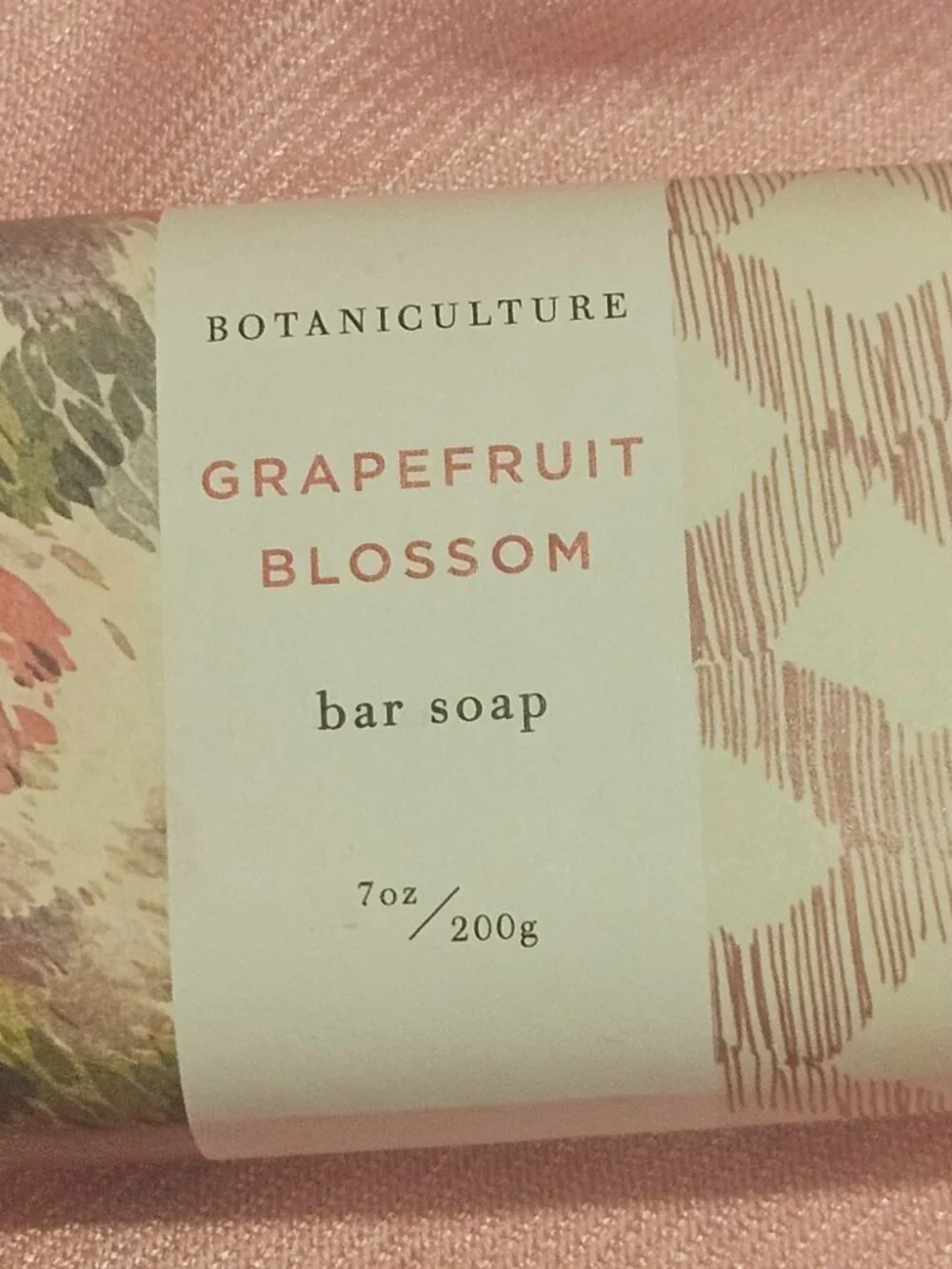 BOTANICULTURE GRAPEFRUIT BLOSSOM BAR SOAP FOR TERRAIN, NWT, RARE!